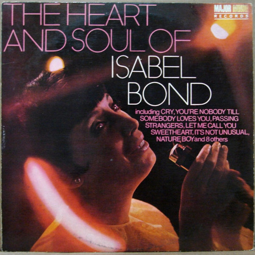 Isabel Bond - Corazon Y Soul De... - Lp Año 1968 - Jazz Soul
