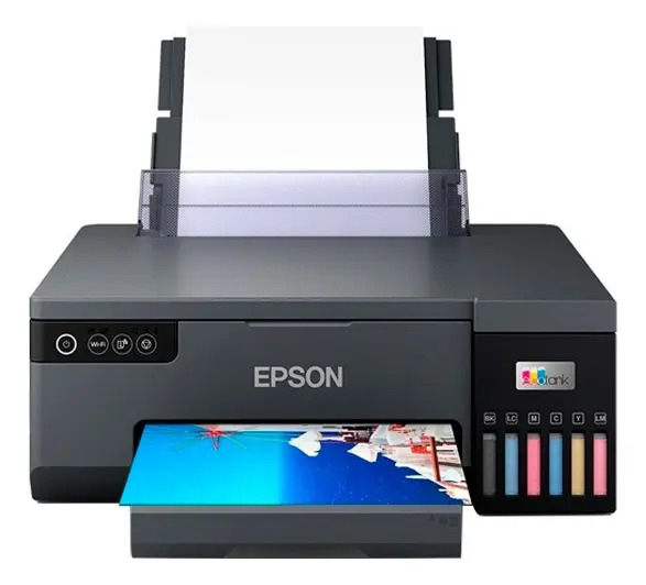 Impresora Epson Eco Tank Fotografica L8050 Wifi Negro