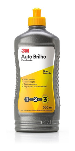 3m Cera Auto Brilho - Espelhamento 500ml Nova Fórmula 2019