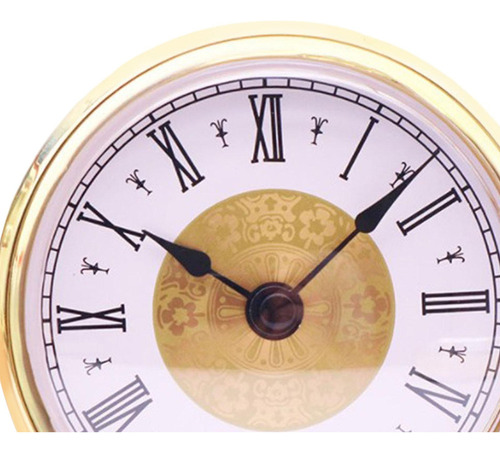 Mini Reloj De Insertar Reloj De Redondo Movimiento De Ajuste