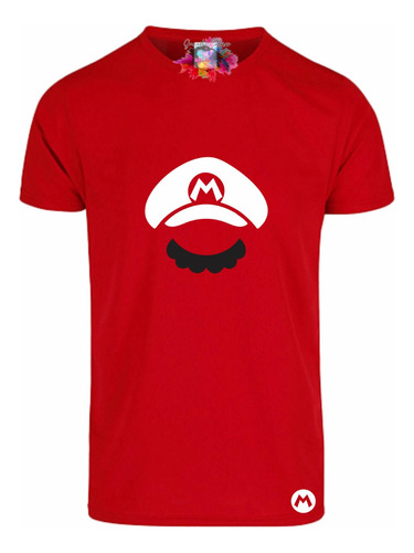 Playera Mario Bros Gorro Variedad De Tallas