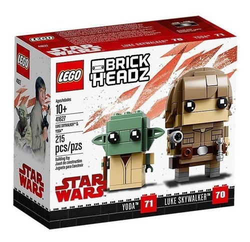 Lego Brickheadz Yoda Luke Skywalker Star Wars