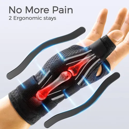 Freetoo Soporte Ergonómico Para Muñeca Y Pulgar Para Mano
