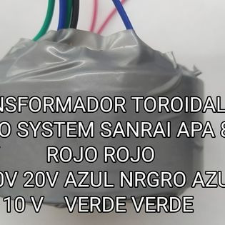 Imagen 1 de 10 de Reparación Fabricación Transformadores Toroidales Y Silicio