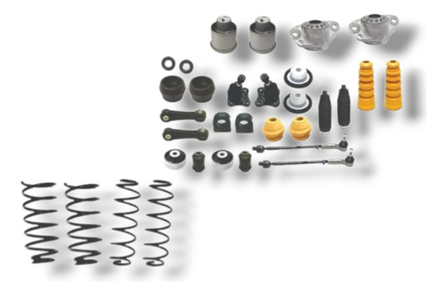 Kit Repuesto Suspensión Completo Delantero Trasero Jetta A4