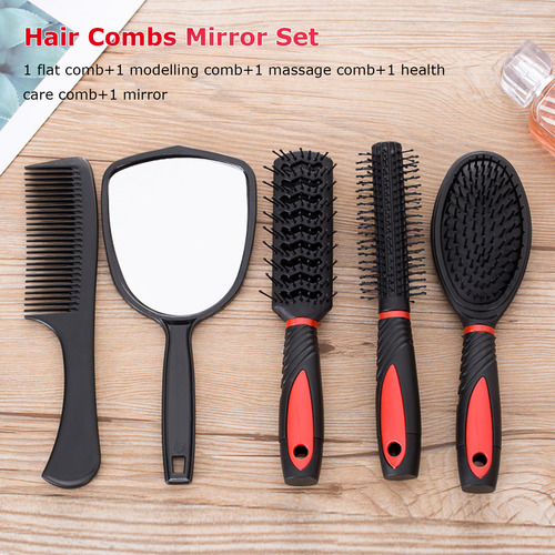 Juego De Espejos Profesionales Comb Mirror Para Hombre, Herr