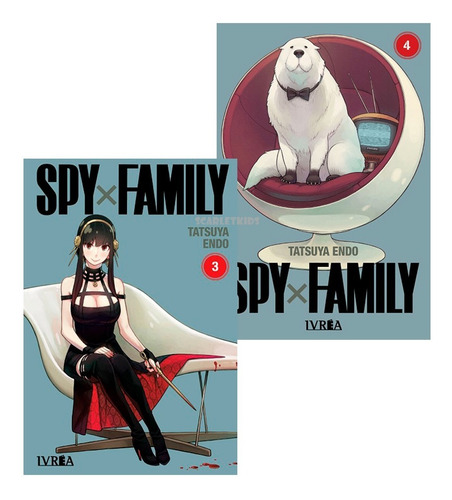 Manga Spy X Family 2 Tomos Elige Tu Tomo Ivrea Scarlet Kids