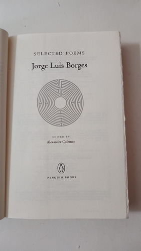 Selected Poems-jorge Luis Borges-ed.penguin-(73) (Usado)