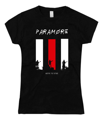 Franela Paramore Banda De Rock Manga Corta Algodon Estampada