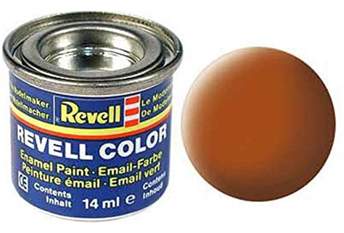 Pintura De Esmalte Mate Marrón 14ml (.47oz) Tinlet Revell