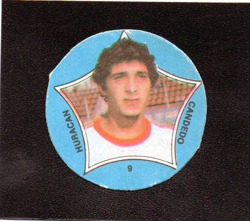 Super Futbol 1979. Figurita N° 9 Candedo. Huracan. Mira!!!!