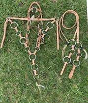 Comprar Conjunto De Argola Rédea Cabeçada E Peitoral Mula Cavalo