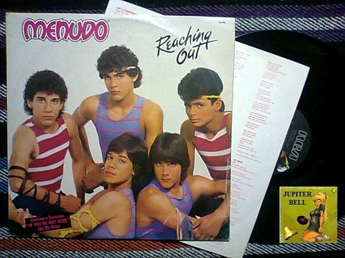 Menudo Reaching Out ( En Ingles) Lp 1984 Importado De Brasil