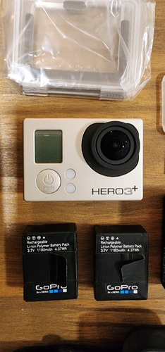 Gopro Hero 3+ Silver + Gopro Remote + Accesorios