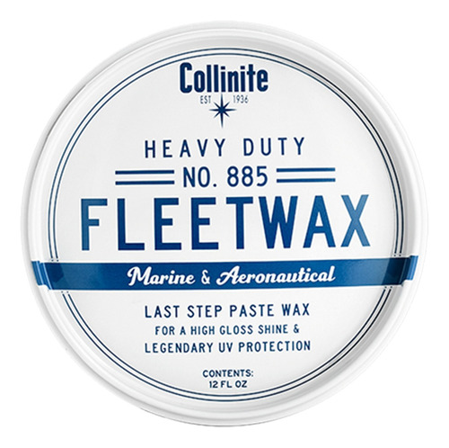 Collinite No. 885 Fleetwax Paste Last Step Wax Cera Marina