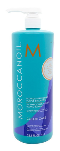 Moroccanoil Color Care Shampoo Silver Matizador Rubios 1l 6c