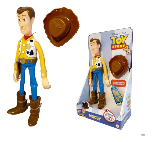 Muñeco Juguete Toy Story Woody Articulado C/sombrero