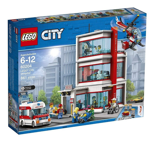 Todobloques Lego 60204 City Hospital Lego City !!