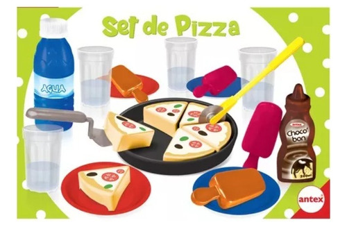 Juego De Comiditas Set De Pizzas Antex