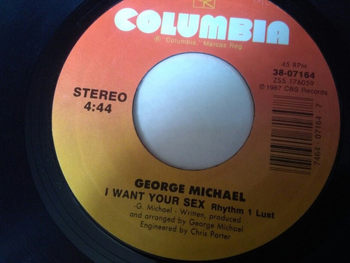 Mundo 45 Vinilo George Michael I Want Your Sex 