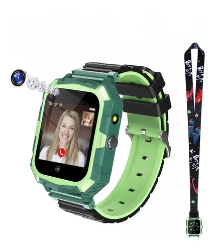  Reloj inteligente 4G para niños y niñas, reloj