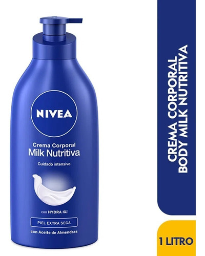 Crema Corporal Nivea Nutritiva Piel Extraseca 1000 Ml