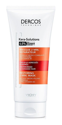 Vichy Dercos Kera Solutions Mascarilla Reparadora X 200 Ml