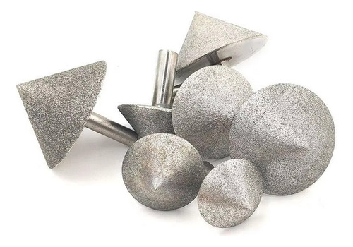Broca Conica Biselado Diamantado 20mm P/ Taladro Porcela.