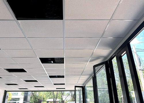Pack 25 Placas Eps 60 X 60 Cielorraso Desmontable Texturadas