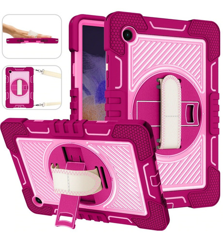 Funda Tablet Uso Rudo Correa Galaxy Tab A8 10.5 2021 / X200