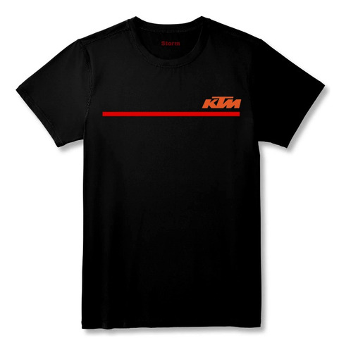 Remera Ktm  Simple Clasica  100% Algodon Modelo 1