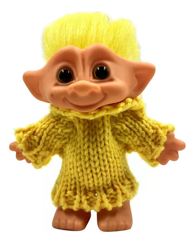 Muñecos Trolls Trolls Juguetes Figurita Cabello Amarillo