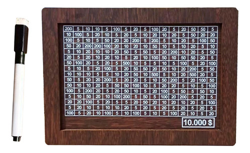 Tarro De Mostrador Para Adultos, Soporte Marron Oscuro