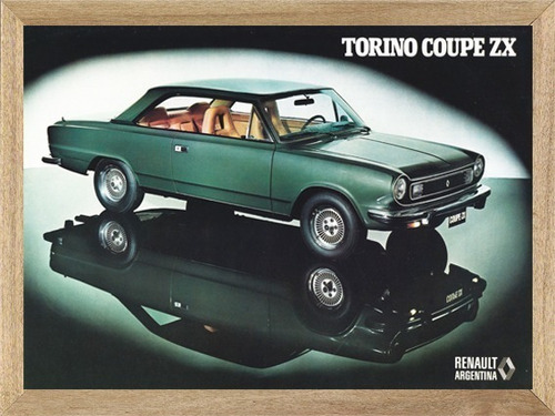 Torino Zx Poster Enmarcado Cuadros Carteles    Z221