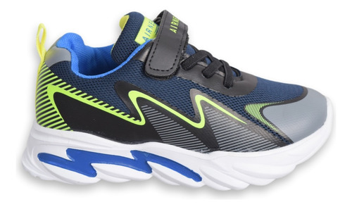 Zapatillas Niños Airness Max Deportivas Elástico Velcro 1845