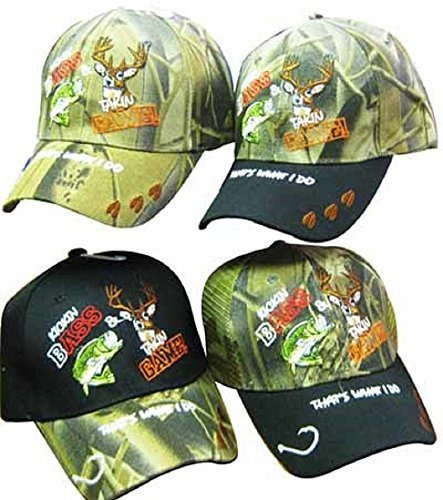 Sombrero Gorra Pesca Aes Kickin Bass Takin Game Caza Pesca C