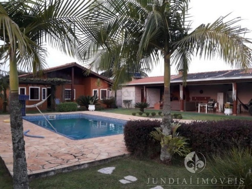 Imagem 1 de 20 de Chácara Para Venda No Ville Saint James I - Campo Limpo Paulista: Te1000 M², A/c 210 M²; Casa Térrea, Lazer, Estuda Troca Por Imóvel Em Jundiaí., - Ch00121 - 69681539