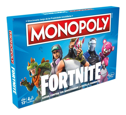 Imagen 1 de 4 de Monopolio Fortnite En Español / Monopoly Ps4 Xbox Pc Swtich