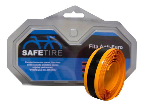 Par Fita Anti Furo Pneu Aro 27 700 Safetire 23mm Bike Speed