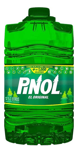 Pinol Limpiador Multiusos Desinfectante Pino 5.1 Lt