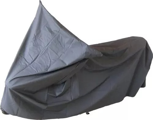 Capa De Cobrir Moto Impermeável Lisa Proteção Sol Chuva Pó Cor P