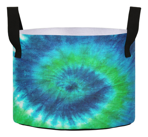 Bolsa Cultivo Diseño Hippie Abstracto Teñido Anudado Espiral