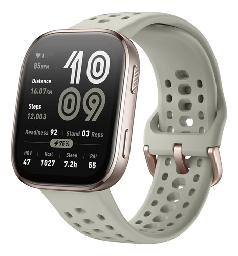 Amazfit Bip 6 Reloj Inteligente De 46 Mm, Batería De 14 Días, Visualización Amoled De 1.97 Pulgadas, Gps Y Mapas Gratuitos, Ai, Llamadas Y Texto Bluetooth, Rastreador De Salud, Fitness Y Sueño, Piedra