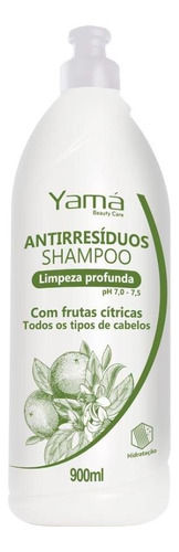 Shampoo Antirresíduos Frutas Cítricas Limpeza Yamá 900ml