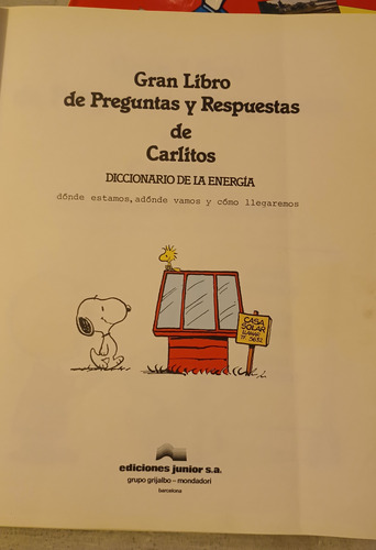 Gran Libro De Preguntas Y Respuestas De Carlitos Charlie (Usado)