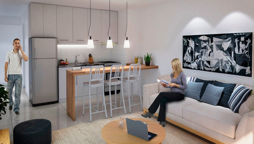 Venta Apartamento Monoambiente Patio Pocitos Neo Buxareo