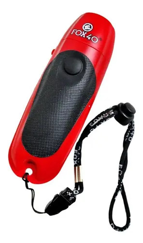 Apito Eletrônico Vermelho Fox 40 100 Db