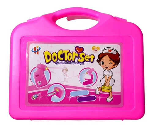 Imagen 3 de 4 de Set De Doctor En Valija Con Accesorios