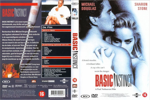 Dvd  Bajos Instintos  Michael Douglas  Sharon Stone  Sellado