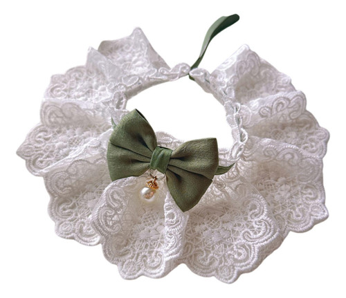 Collar De Encaje Para Gato, Bufanda Para , Accesorios De
